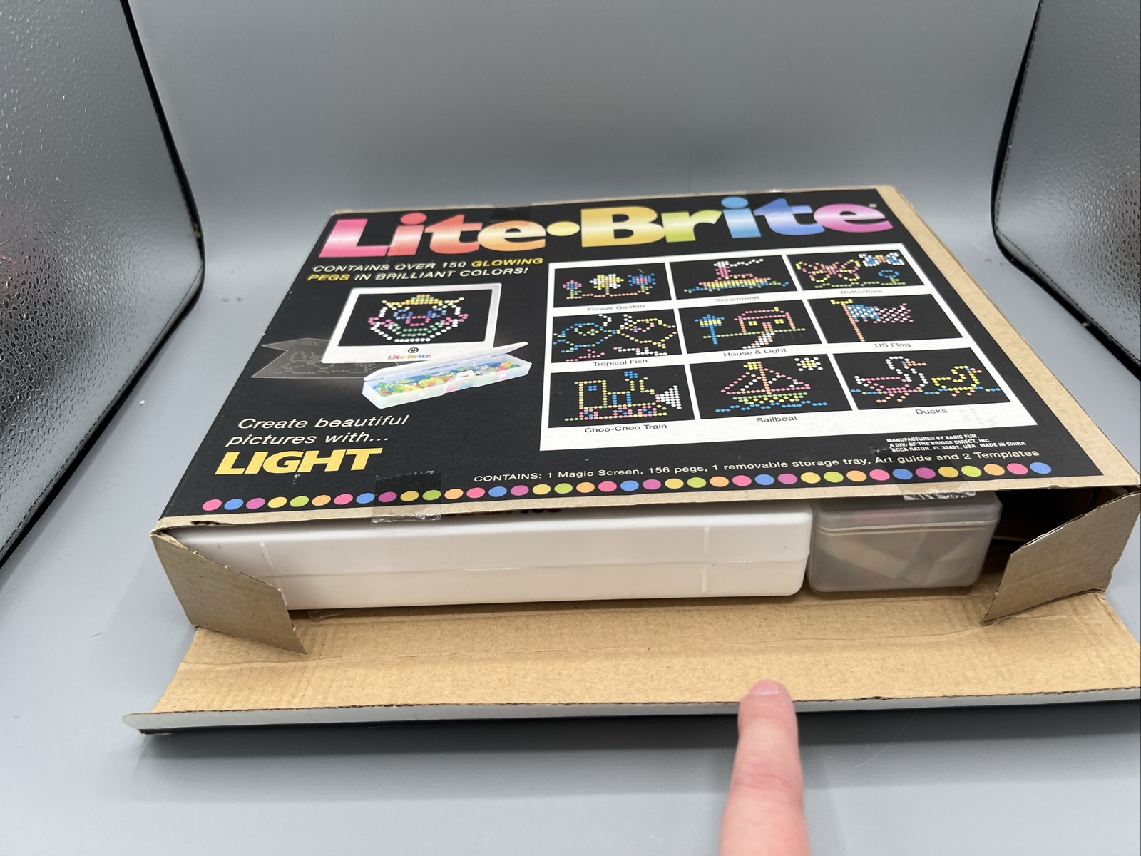 LITE BRITE Magic Screen Original 161 Pieces