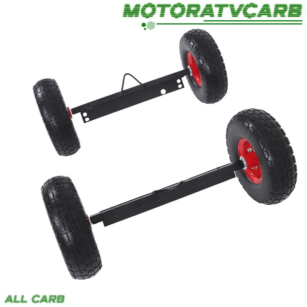 ALL-CARB Solid Never Flat Tires Wheel Kit Fit For EU3000is Generator Durable