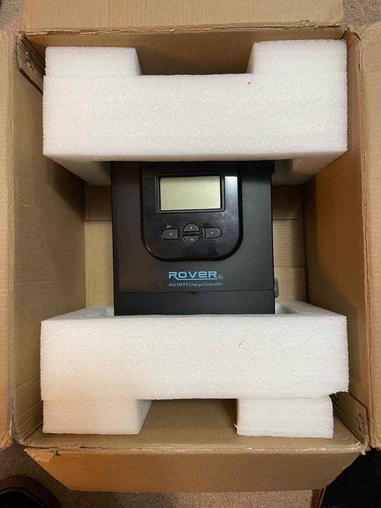 Renogy Rover Li 40 mppt solar charge controller used