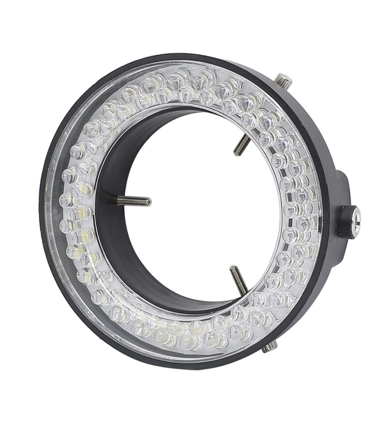 60 LED Purple UV Light Source Microscope Ring Light Lamp Illuminator 110V-240V