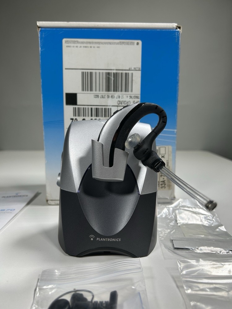 Plantronics CS70 Wireless Office Headset System NWB - Small Crack On Bottom
