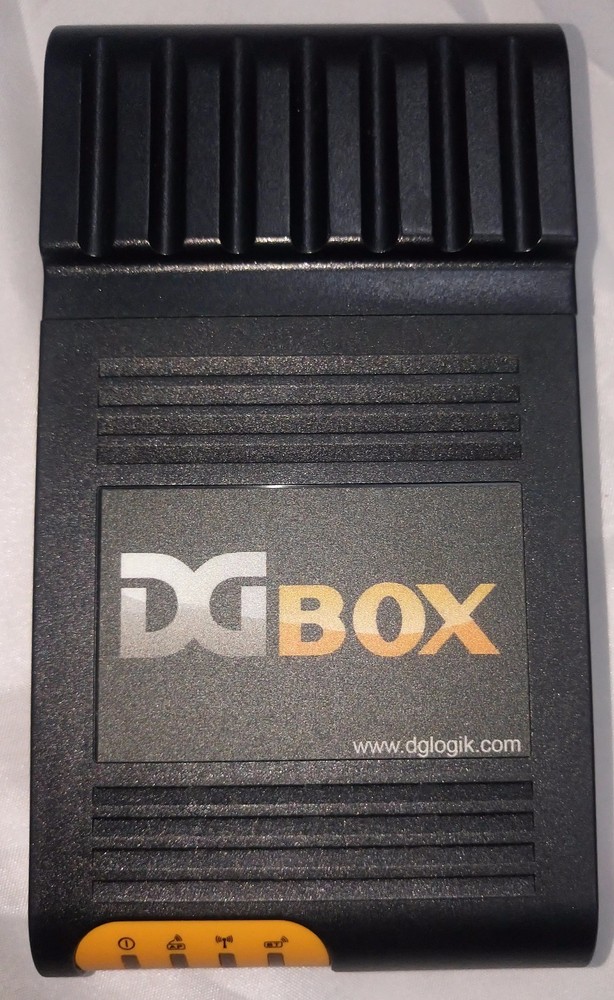DGBOX - DGLOGIK MODEL 003-DS2001 Data Acquisition Data Storage and Visualization