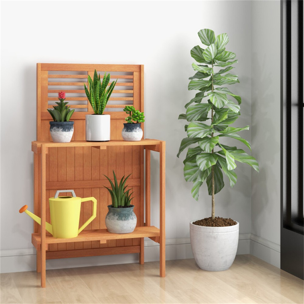 Foldable Outdoor Garden Potted Plant Platform