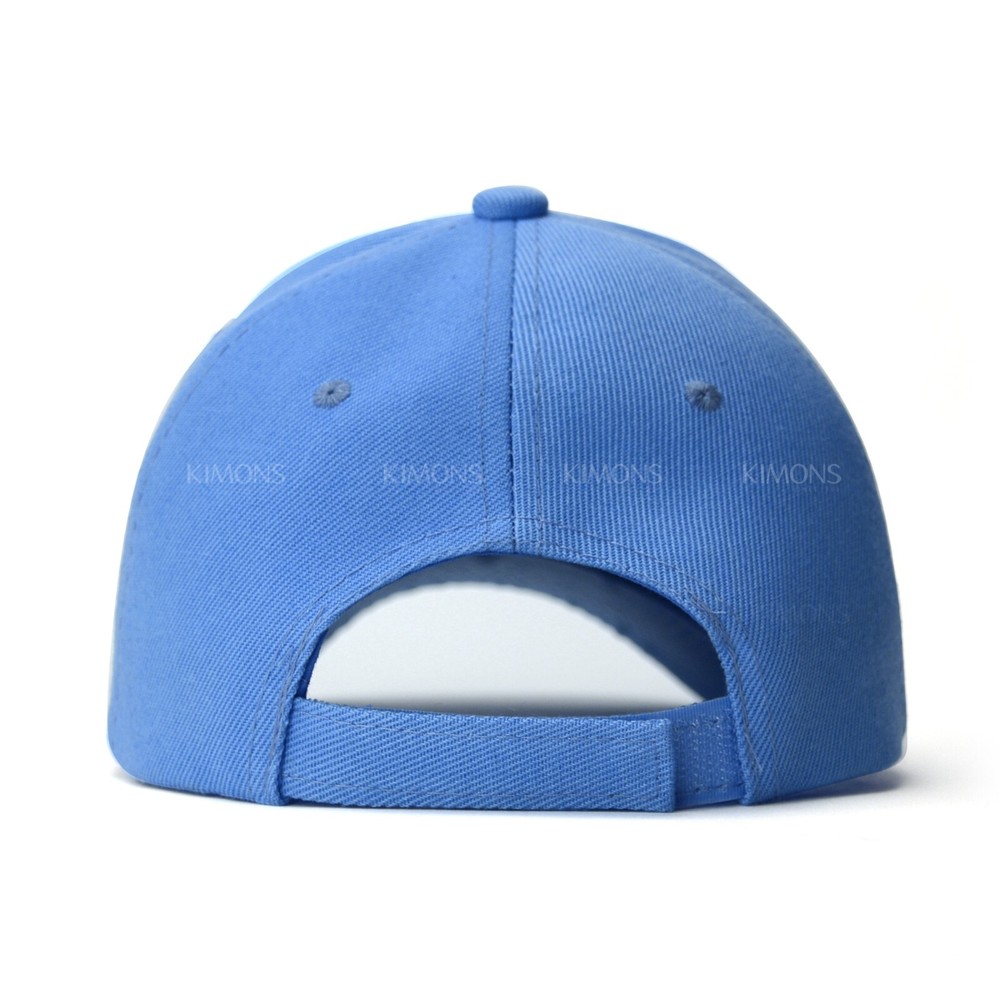 Plain Baseball Cap Solid Color Blank Army Hat Ball Men Women Hook-N-Loop VC wool