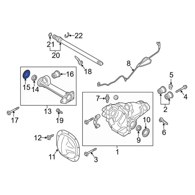 Genuine Seal AL3Z-4B416-A