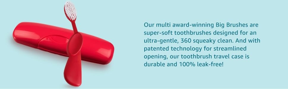 Toothbrush Big Brush with Replaceable Brush Head ADA