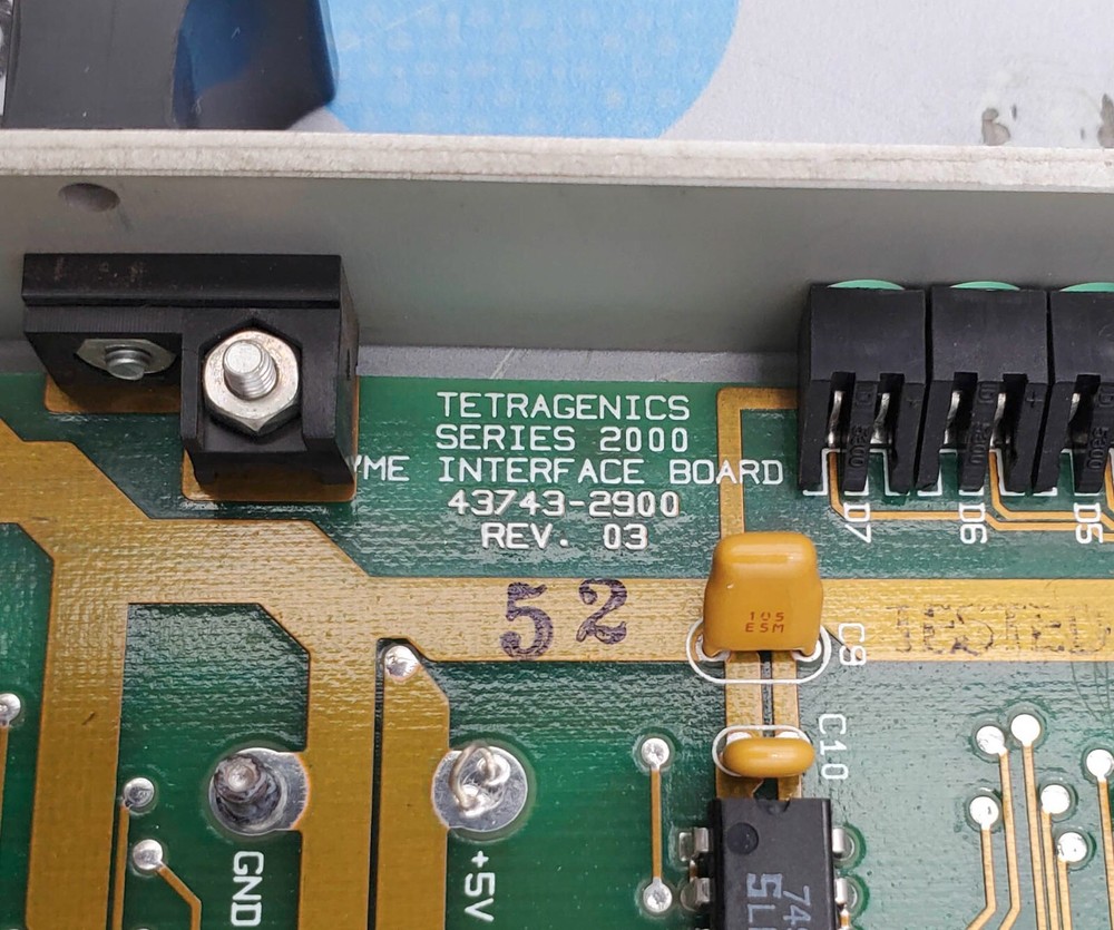 Tetragenics 43743-2900 2000 Series Interface Board