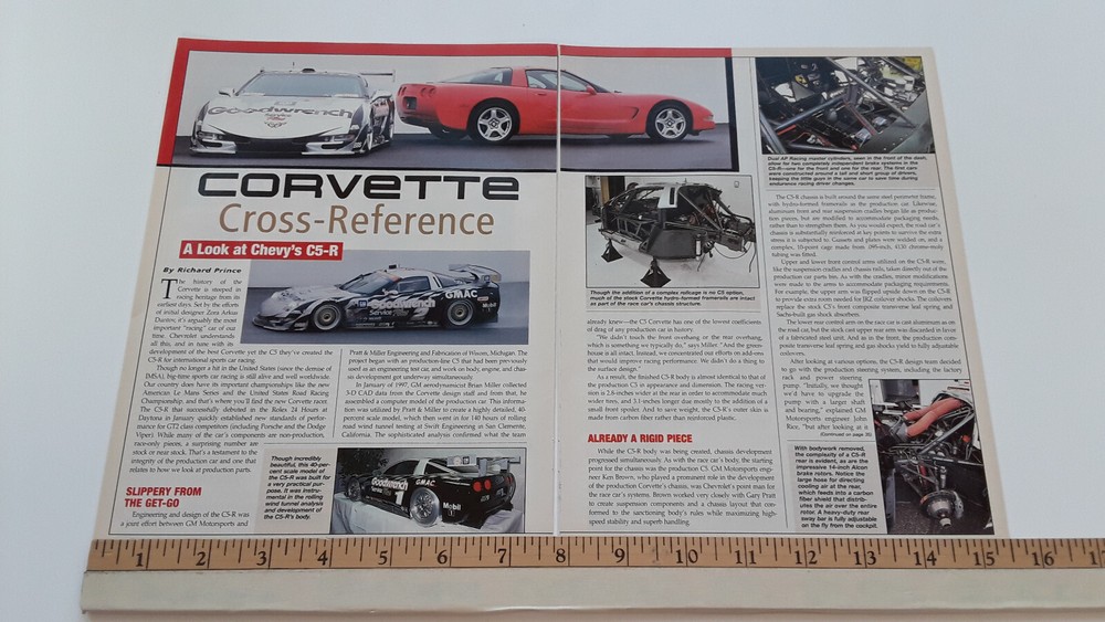1999 CORVETTE C5-R ORIGINAL ARTICLE