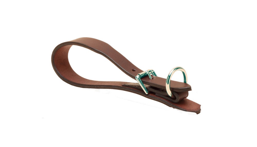 Tory Leather Girth Loop with Buckle