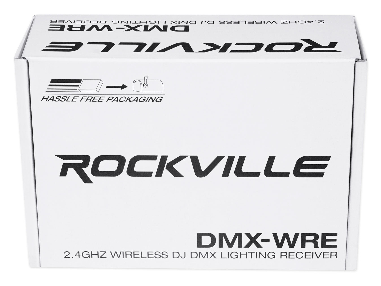 Rockville DMX-WRE 2.4GHZ Wireless DJ DMX Receiver w/ 9 Hour Rechargeable Battery