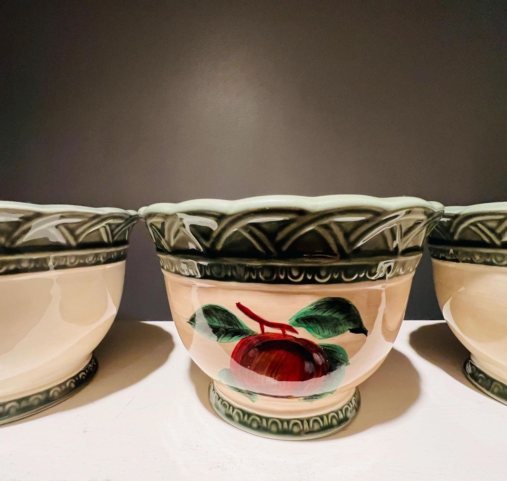 Noble Excellence Stoneware Peach Dinnerware Set – 9 Piece