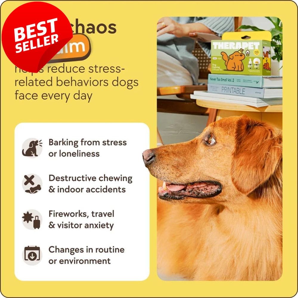 Dog Calming Diffuser Refill 2 Pack 60 Day Therapet MD - US