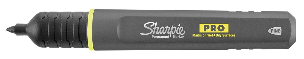 Permanent Marker, Fine Point, Black, 12 Count (2017818)