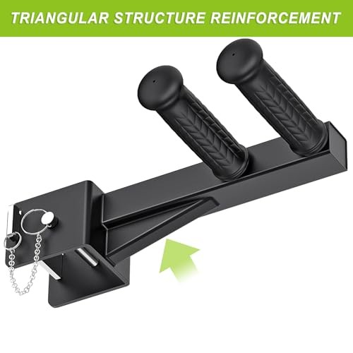 Nordic Hamstring Curl Attachment, 3"x3" Dip Bar Attachment (Soft Rubber Handle)