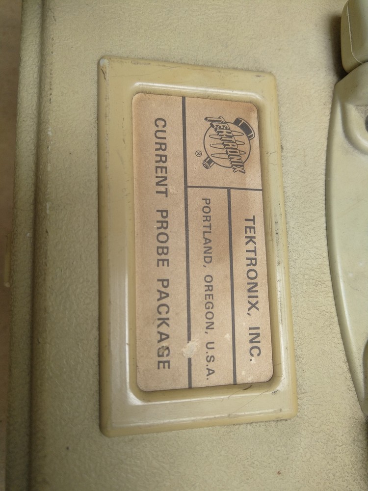 TEK Tektronix Type 134 Current Amplifier + P6022 AC Current Probe TESTED