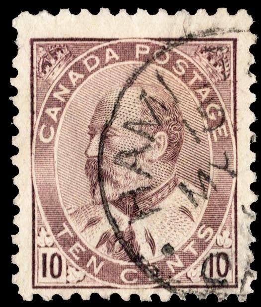 Canada Scott 93 Used.