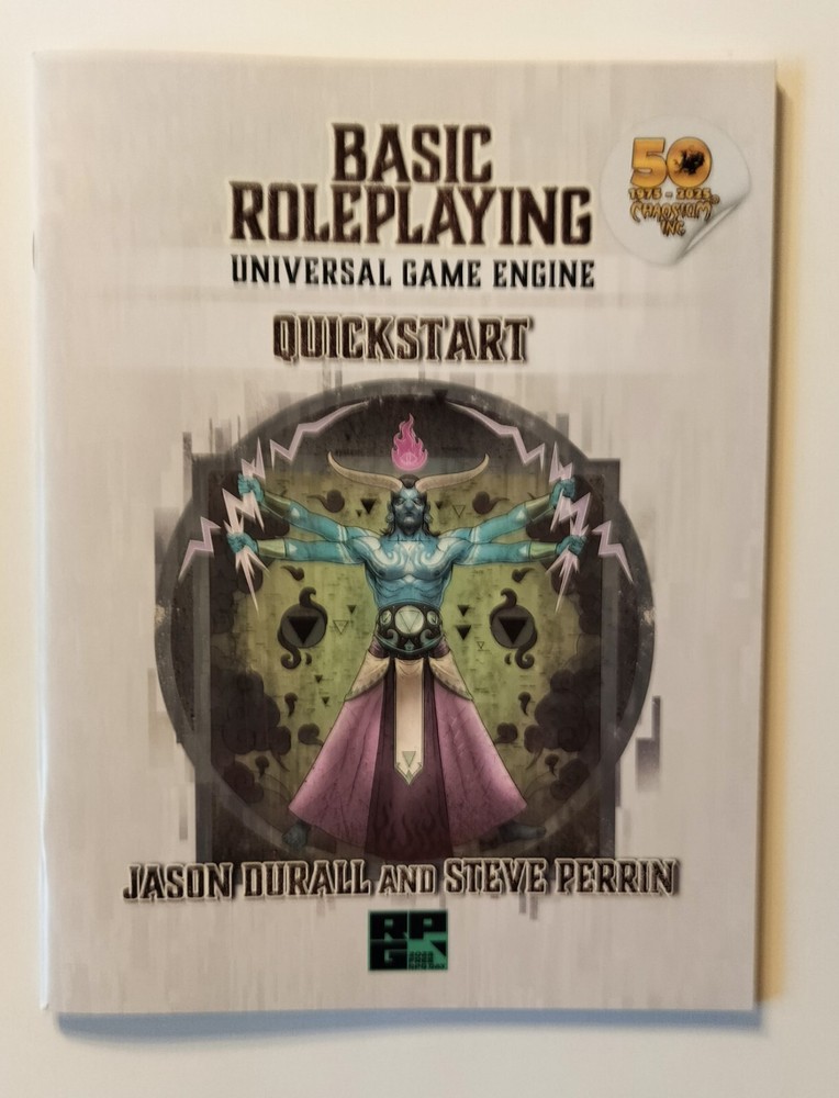 Chaosium Inc Basic Roleplaying Universal Game Engine Quick Free RPG Day 2025