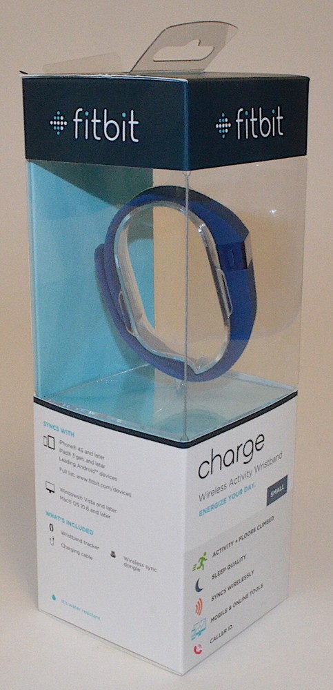 Fitbit Charge Wireless Activity Tracker, Small, Blue *Used* FB404BUS