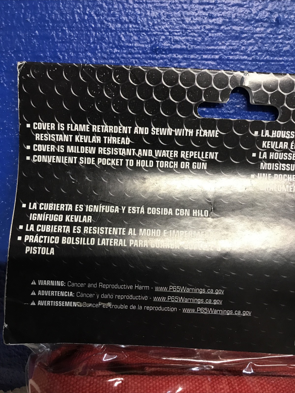 Lincoln Electric KH495 Small Canvas Welder Cover Flame Retardant New