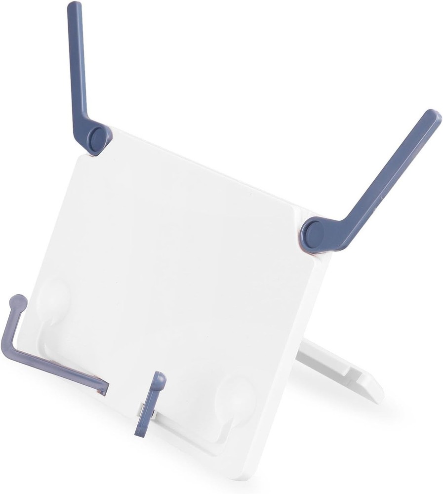 Folding Tabletop Music Stand: Portable ABS Adjustable Bookrest for Any Surface