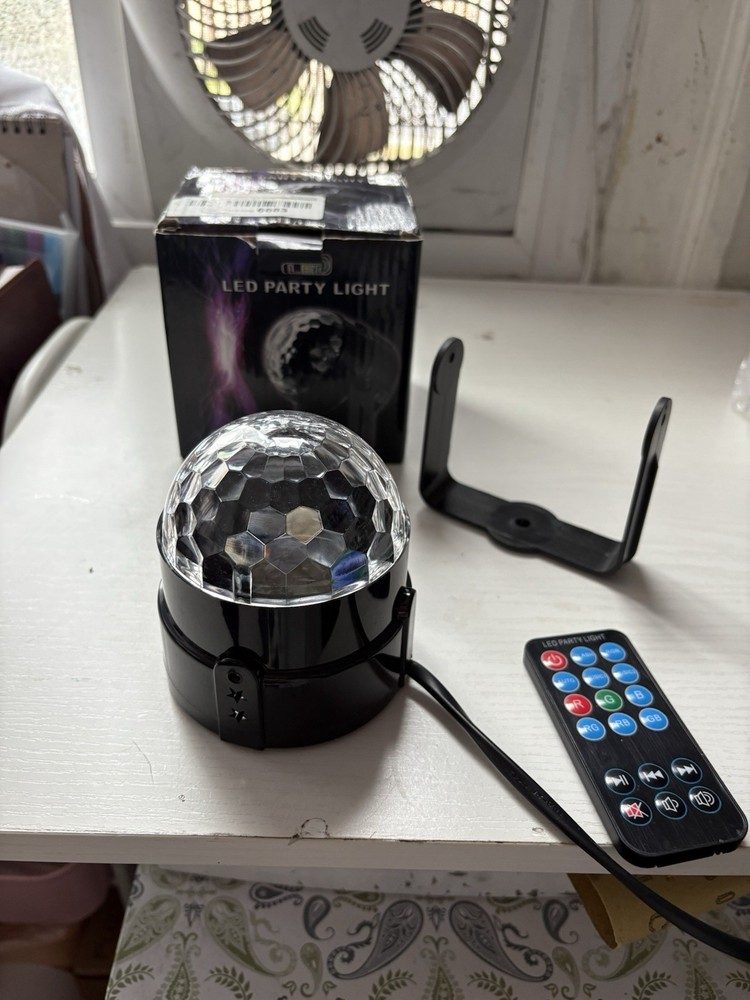 LED Effect Party Light Multicolor Beam with Remote Control & Mounting Bracket