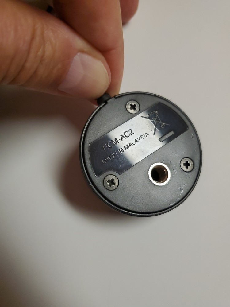 GENUINE SONY Calibration Microphone ECM-AC2