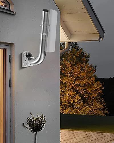 Universal Adjustable Antenna Mounting Pole, 14-Inch Waterproof J Bracket