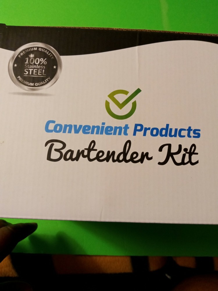 Convenient Products Bartender Kit 7 Pieces plus base