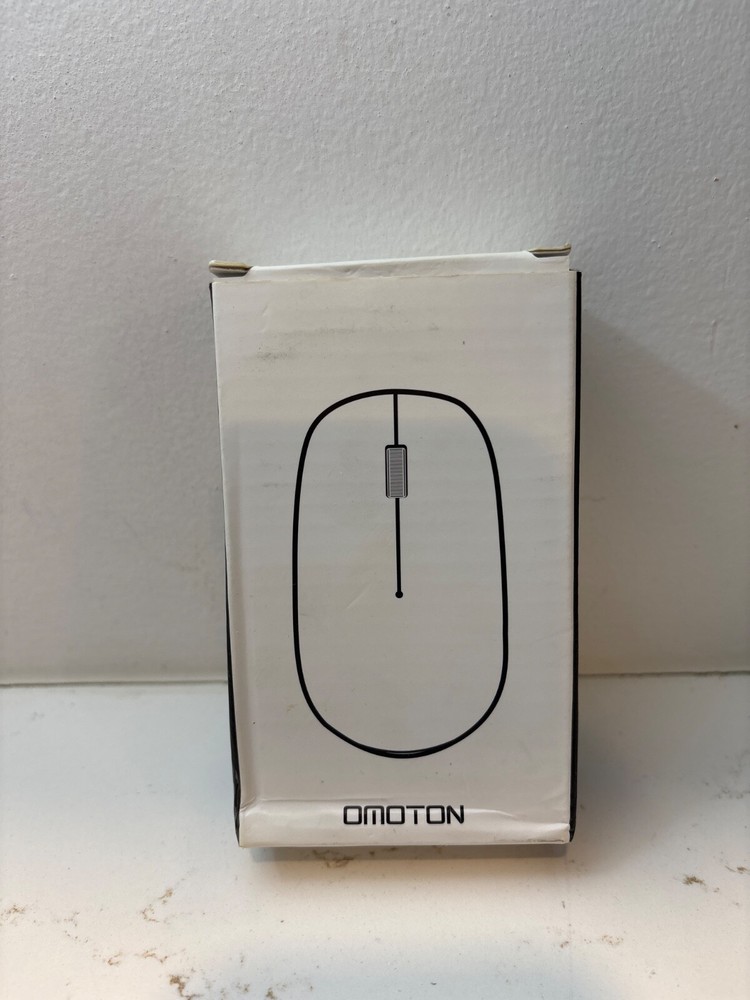 OMOTON wireless Bluetooth 5.0 mouse ultra-thin portable silver