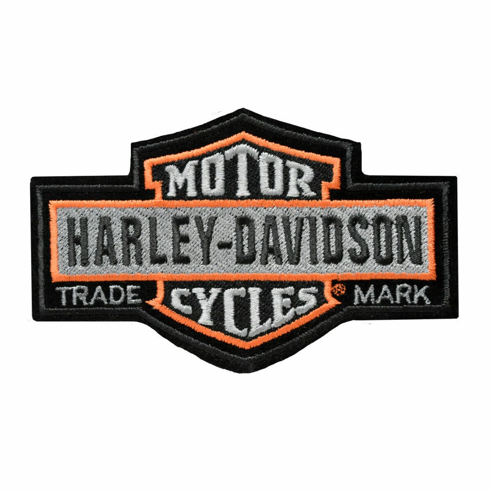 Harley Davidson Patch/Patch Model Bar & Shield Long Size 7 x 11.5 cm 8011499