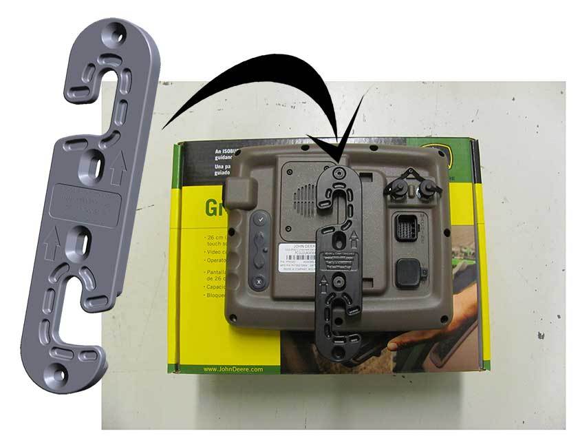 Quickly Change Bracket Kit for John Deere 2600 or 2630 Display GPS Monitor [Q1]