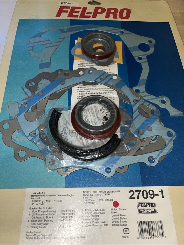 Fel-Pro Performance R.A.C.E. Gasket Sets 2709-1