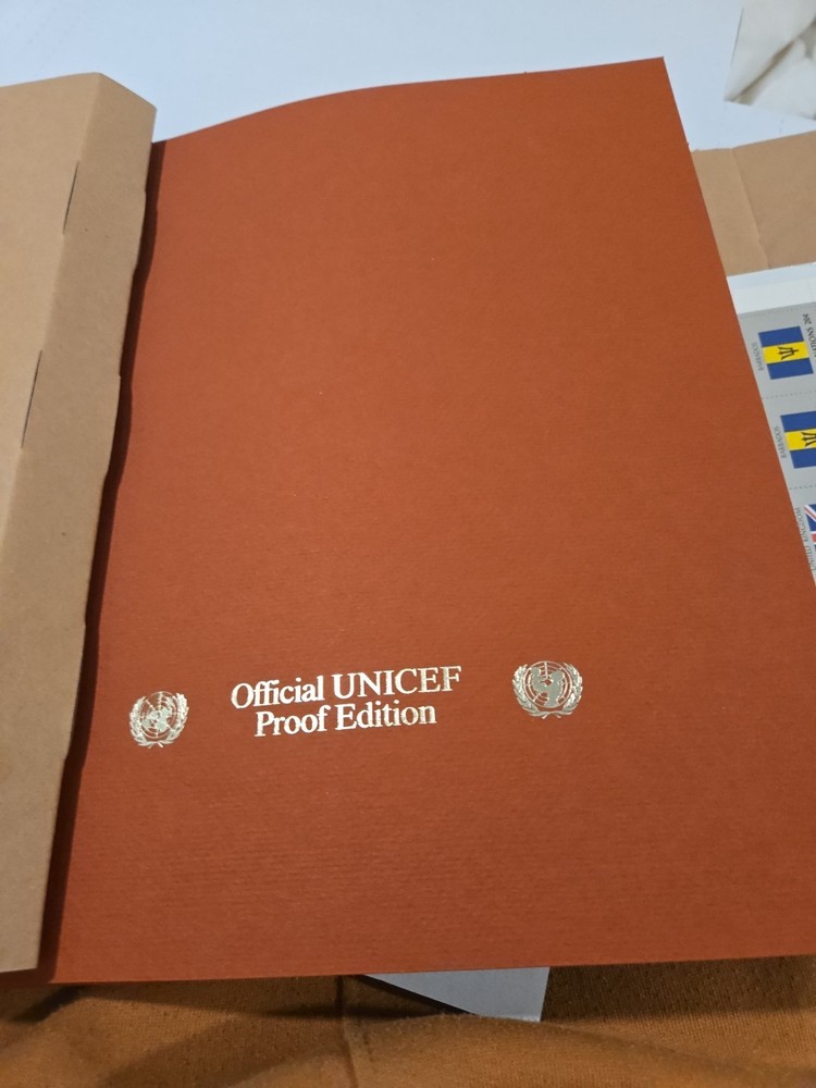 Official Unicef Proof Edition Stamp & First Day Covers
