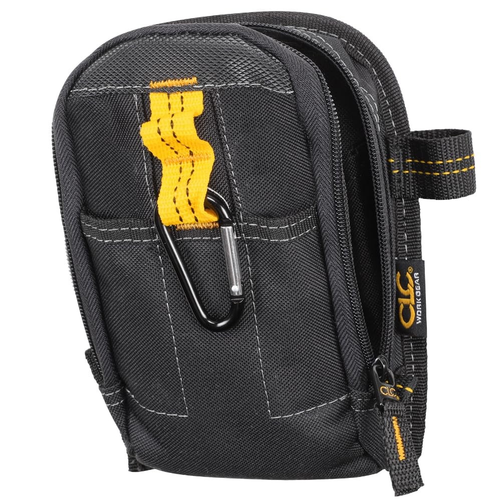 CLC 1504 Multi-Purpose Carry-All Tool Pouch, 9-Pocket,Black,Small