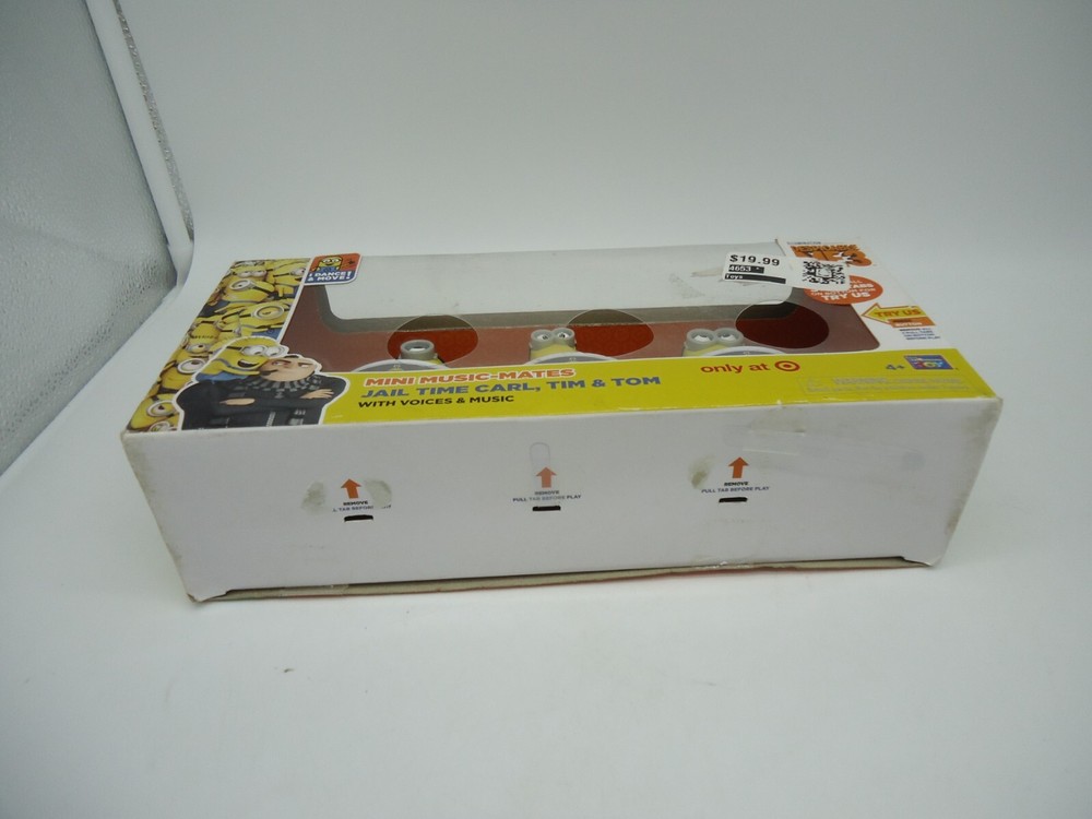 Despicable Me 3 Exclusive Mini Music-Mates Figure JAIL TIME CARL, TIM & TOM (CH)