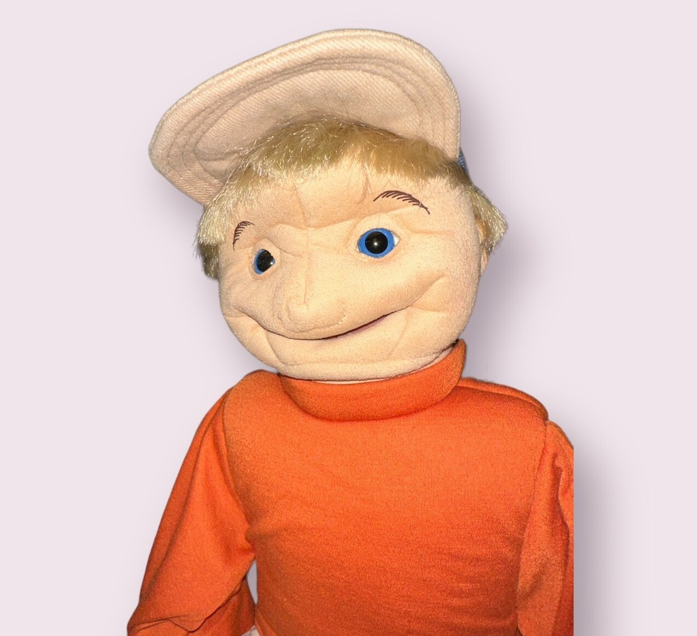 Folkmanis Boy With Cap Hand Puppet 22"