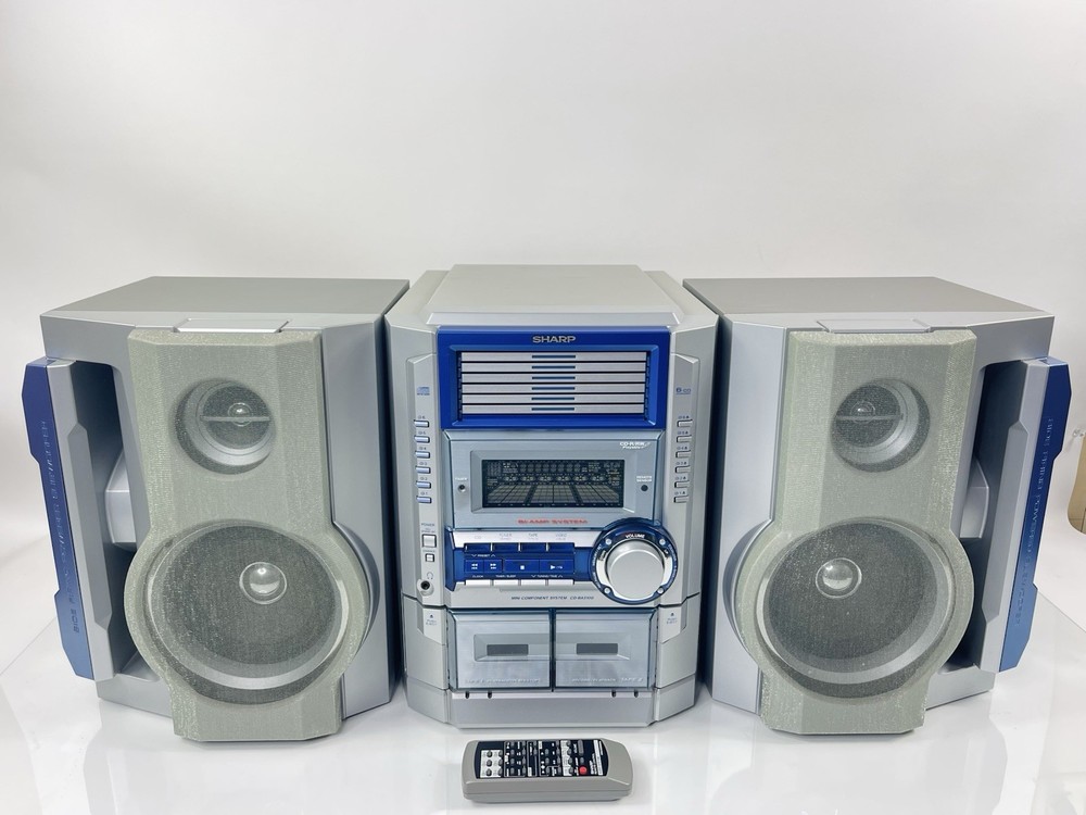 Sharp CD-BA3100 200W 6-Disc CD Changer Mini System