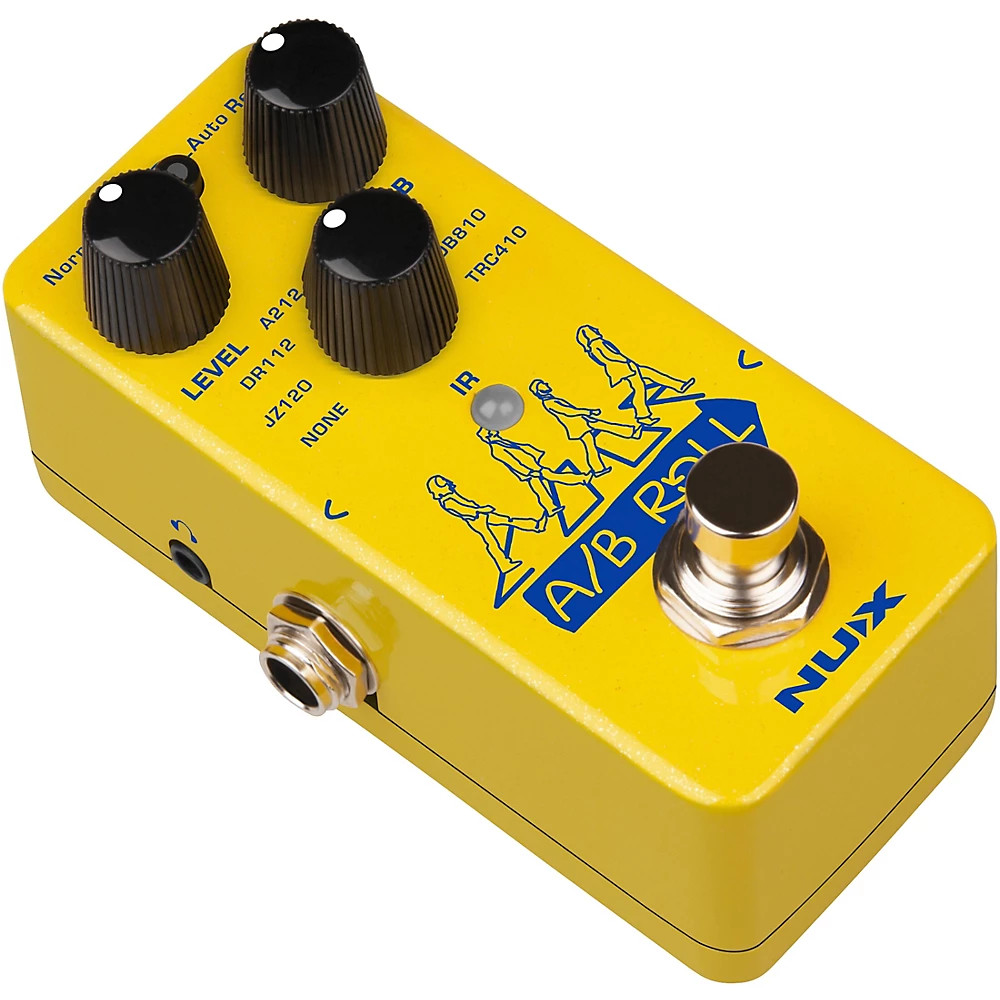 NUX A/B Roll Octave and Loop Pedal - Yellow