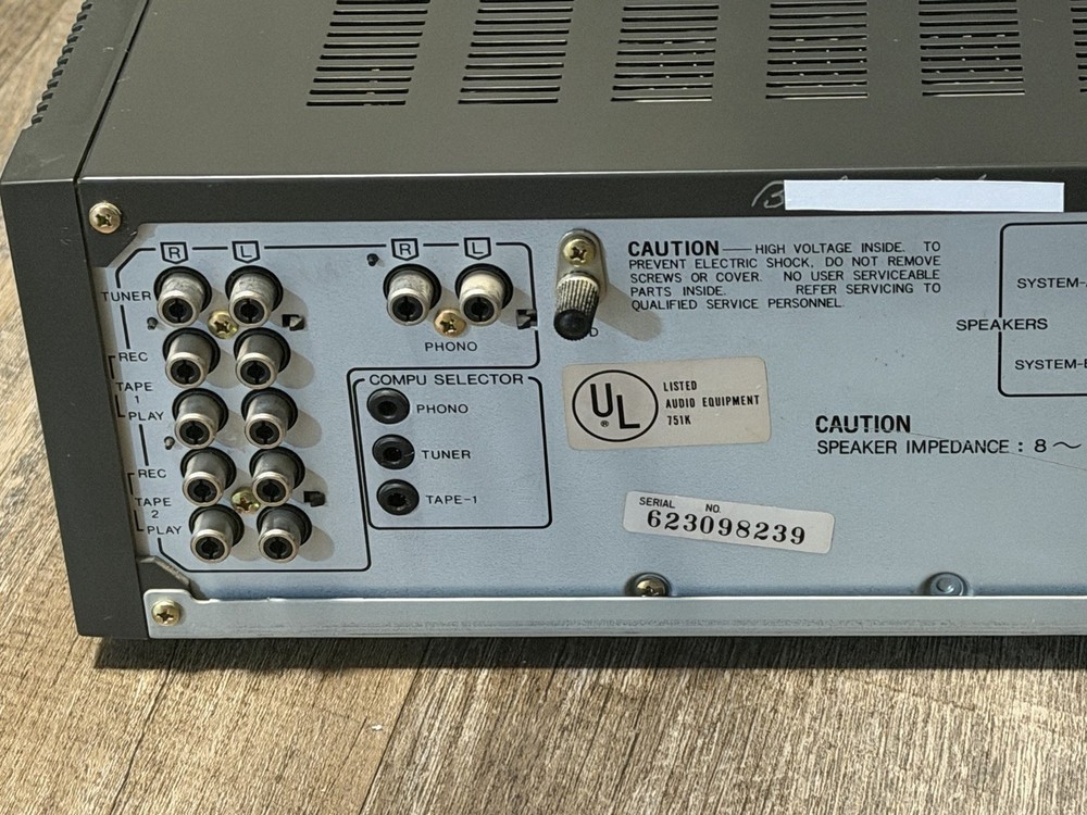 Sansui A-990 Integrated DC Servo Stereo Amplifier Classique - Tested