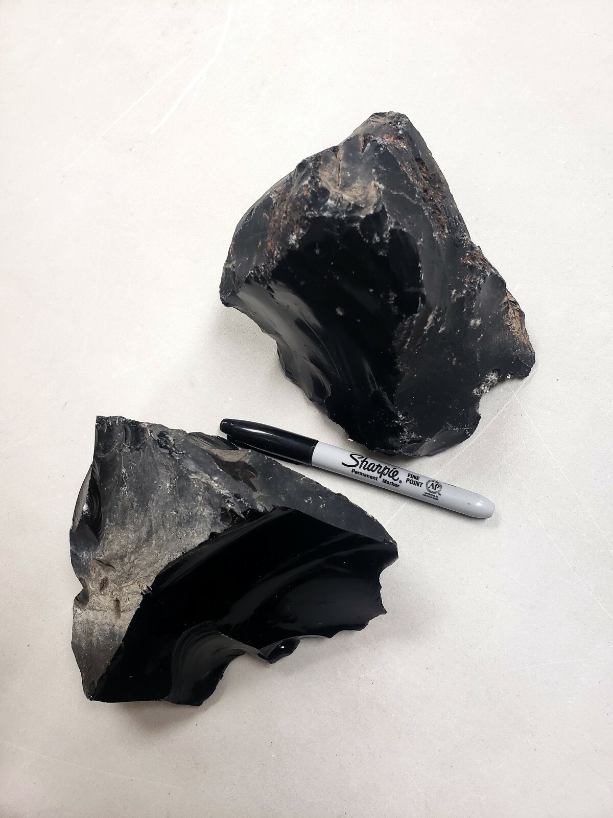 GIANT Black Obsidian Stones Large Raw Healing Crystals Natural Lapidary Rocks