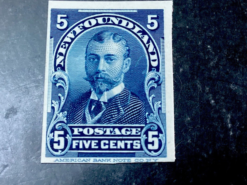 # 89 p NEWFOUNDLAND STAMP MINT ON CARD.   #3