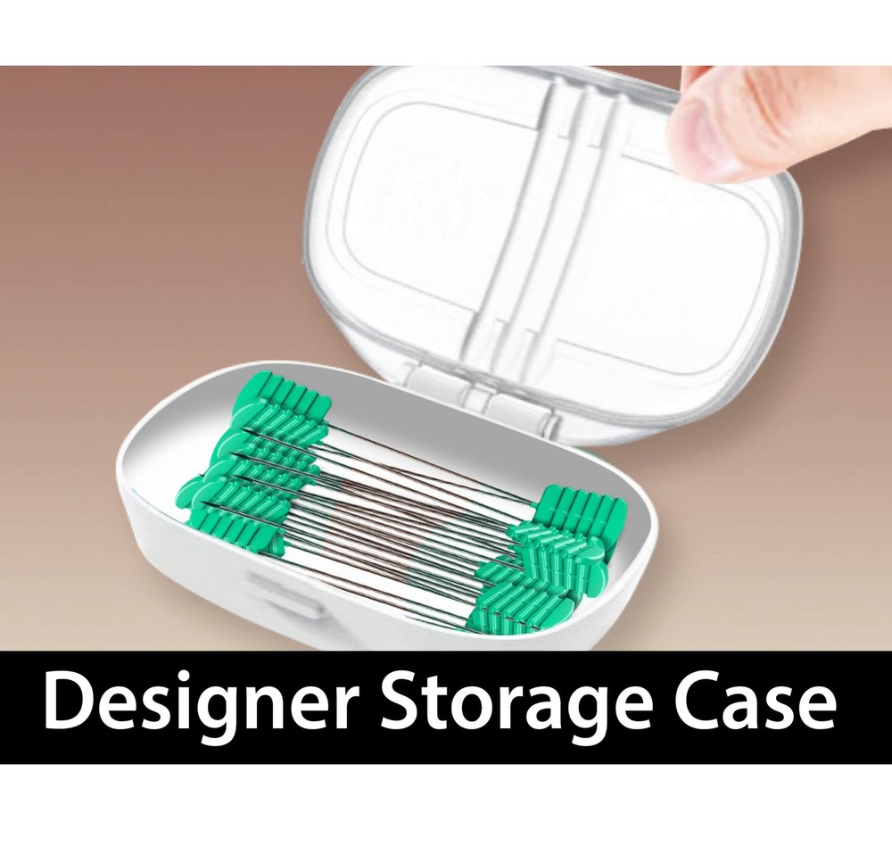 Taylor Seville Magic Flat Head Patchwork Extra Long Fine .5 100PCS