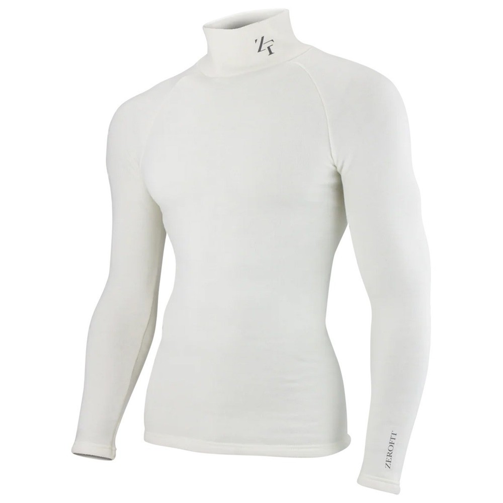 Zerofit Heatrub Ultimate LS Baselayer - Winter White