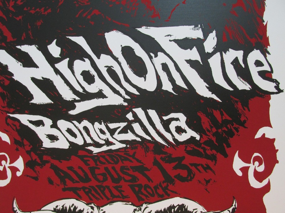 High On Fire Bongzilla Print