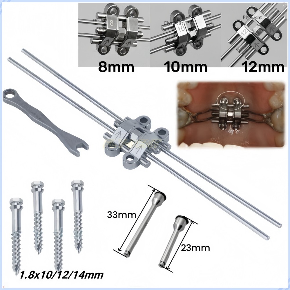 MSE Dental Orthodontics Expansion Screw Rapid Palatal Split Maxillary Expander