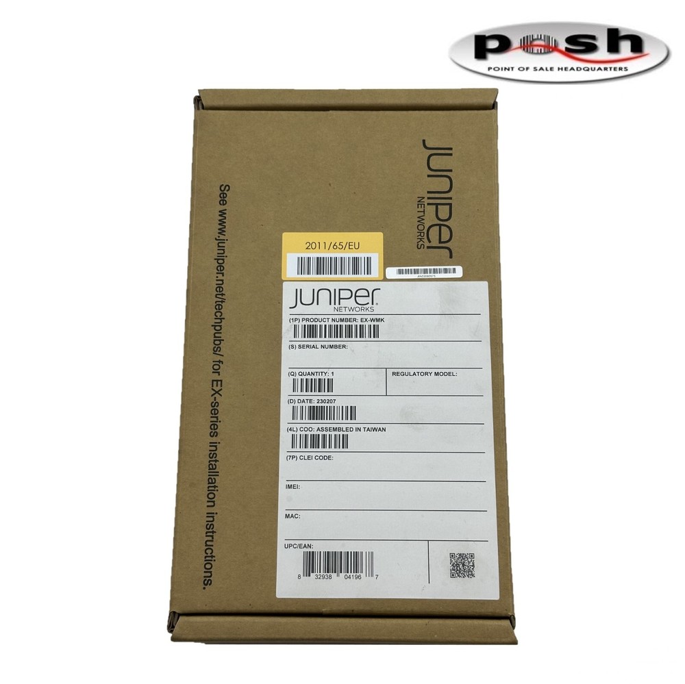 NEW - Juniper EX-WMK Wall-Mount Kit