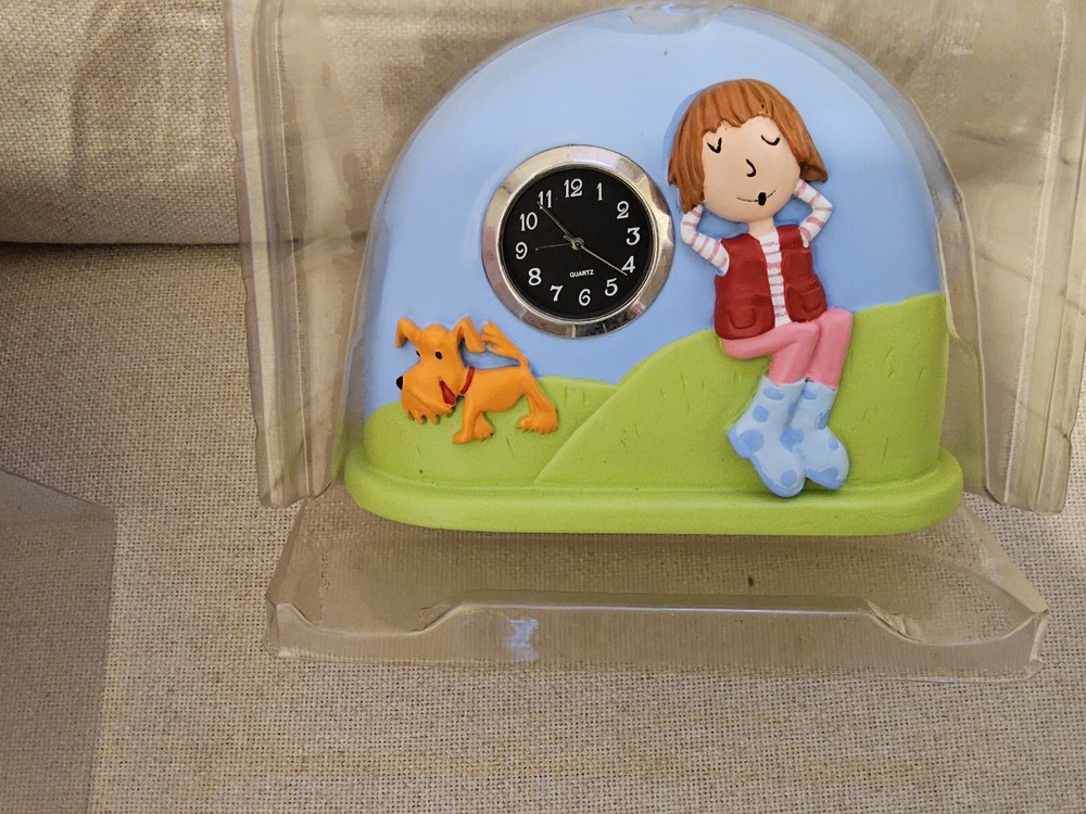 🪷Tilly, Scruff and Revel Clock