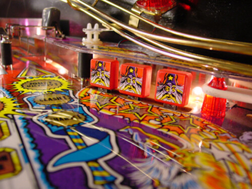 Medieval Madness Pinball Machine - PDI Target Decal Set