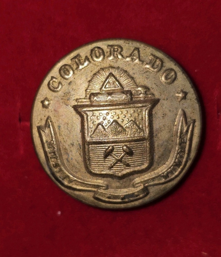 Post War Colarado Coat Button