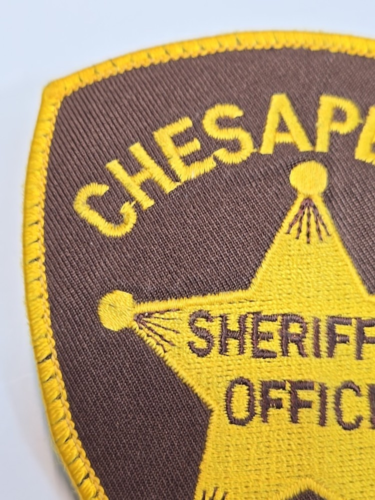 Chesapeake Sheriff's Office Patch Virginia